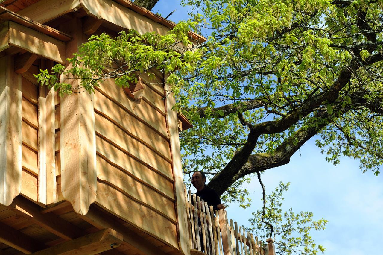 La Cabane Du Vieux Chene Susmiou Esterno foto